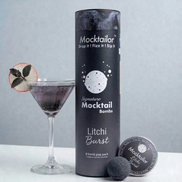 Mocktail bombs - Litchi Burst