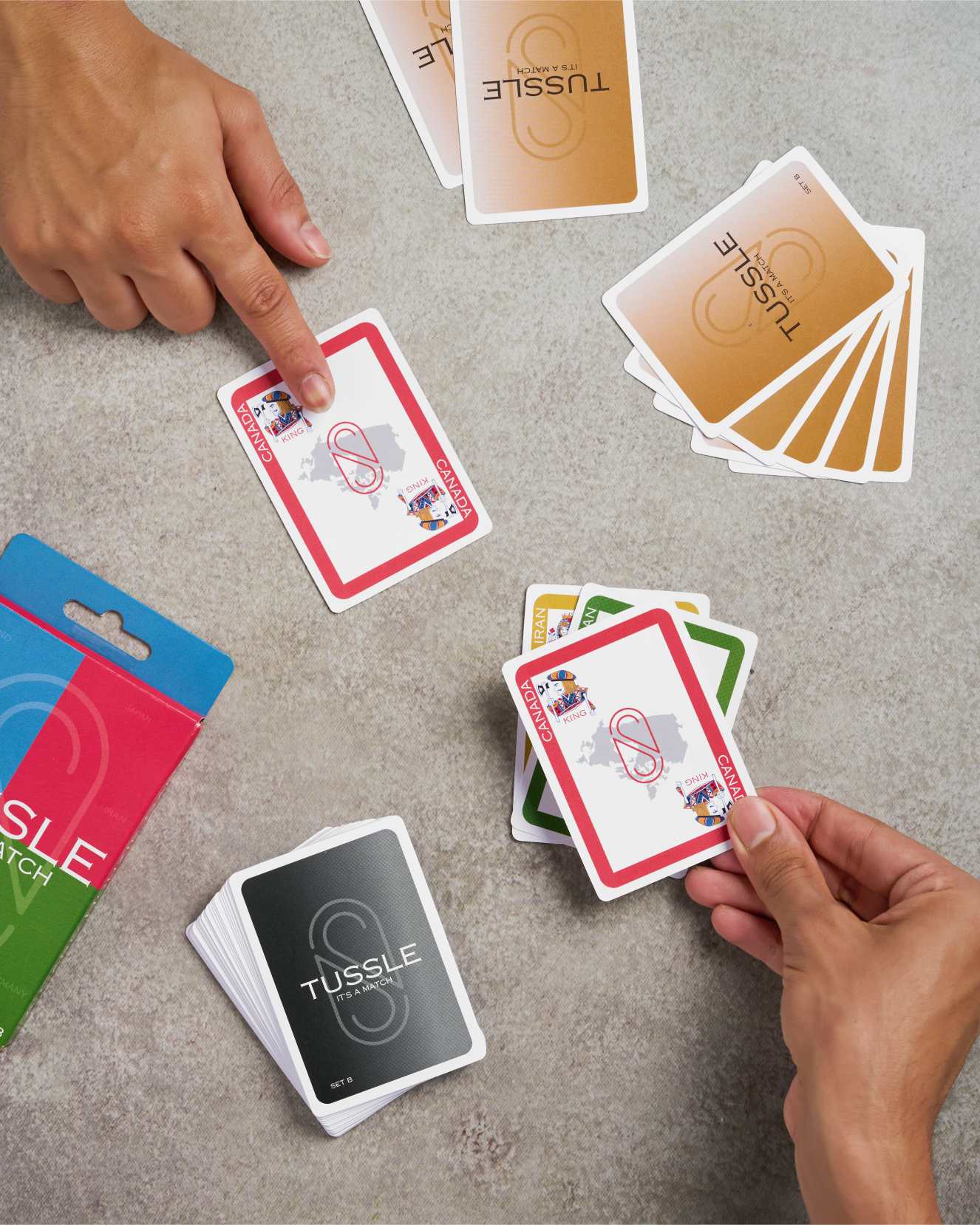 Tussle Card Game, Family & Friends Group Party Game, Family Get-Together Game, Unique Houzie Game Anytime for Teens & Adults (All 4 Sets) - Image 4