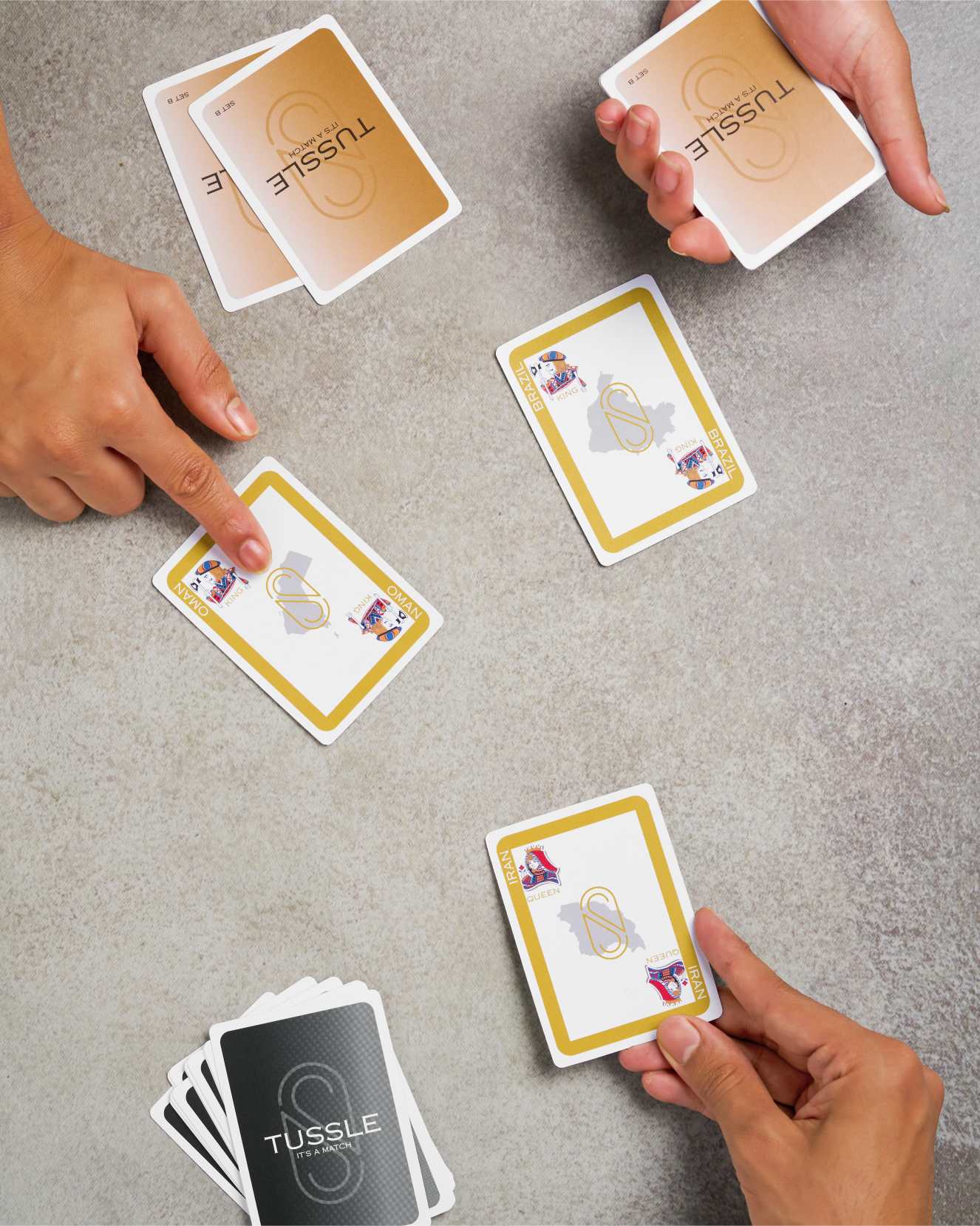 Tussle Card Game, Family & Friends Group Party Game, Family Get-Together Game, Unique Houzie Game Anytime for Teens & Adults (All 4 Sets) - Image 7