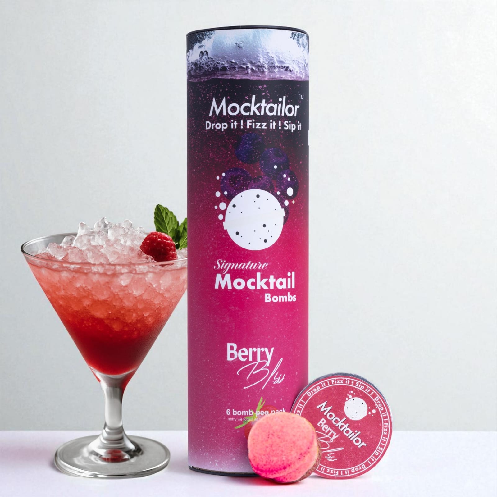 Mocktail Bombs - Berry Based Combo of 3 Unique Flavour Packs - Image 3