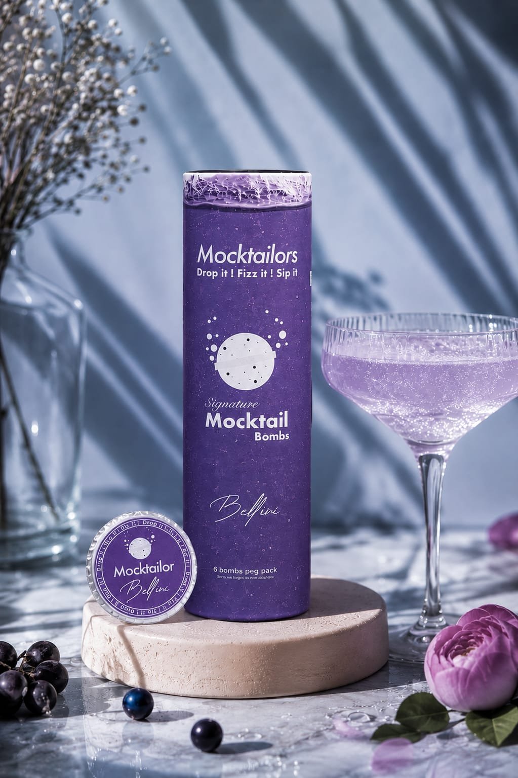 Mocktail Bombs - Berry Based Combo of 3 Unique Flavour Packs - Image 2
