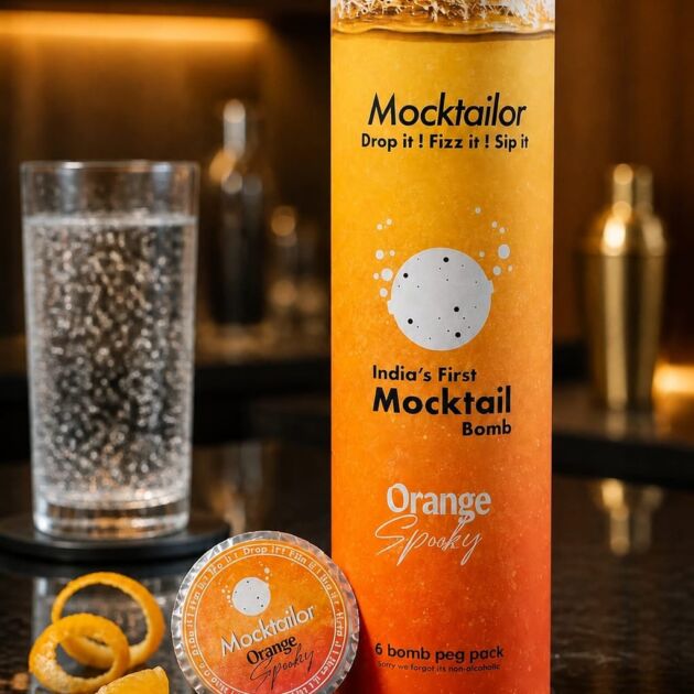 Mocktail Bombs - Orange Spooky