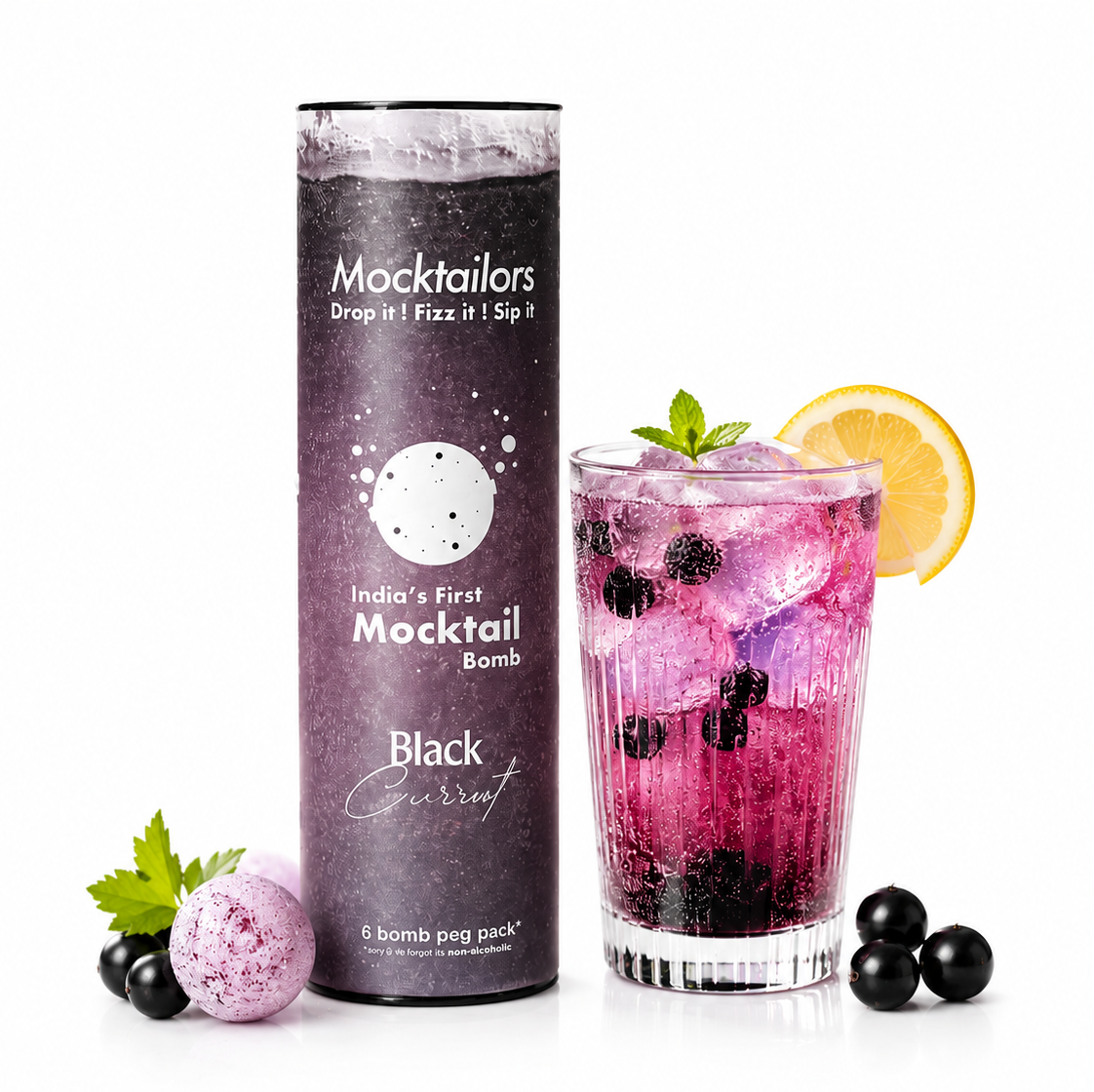 Mocktail Bombs - Black Currant